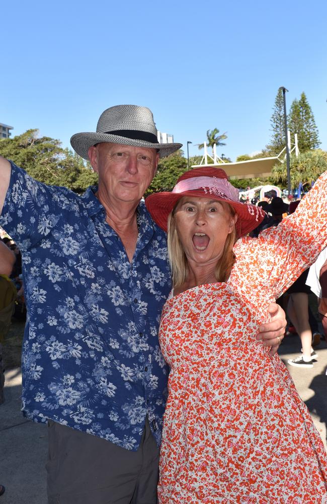 Jodie and Tim at day 3 of the 2023 Caloundra Music Festival. Photo: Elizabeth Neil