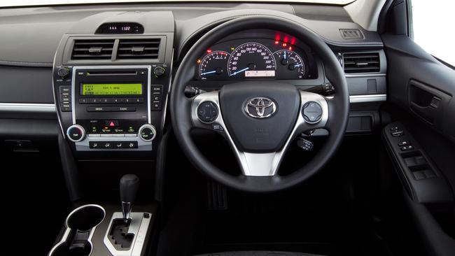 2012 Camry Altise interior.