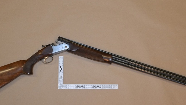 Two charged after police raid at Ravenswood allegedly finds illegal firearms. Picture: Tasmania Police