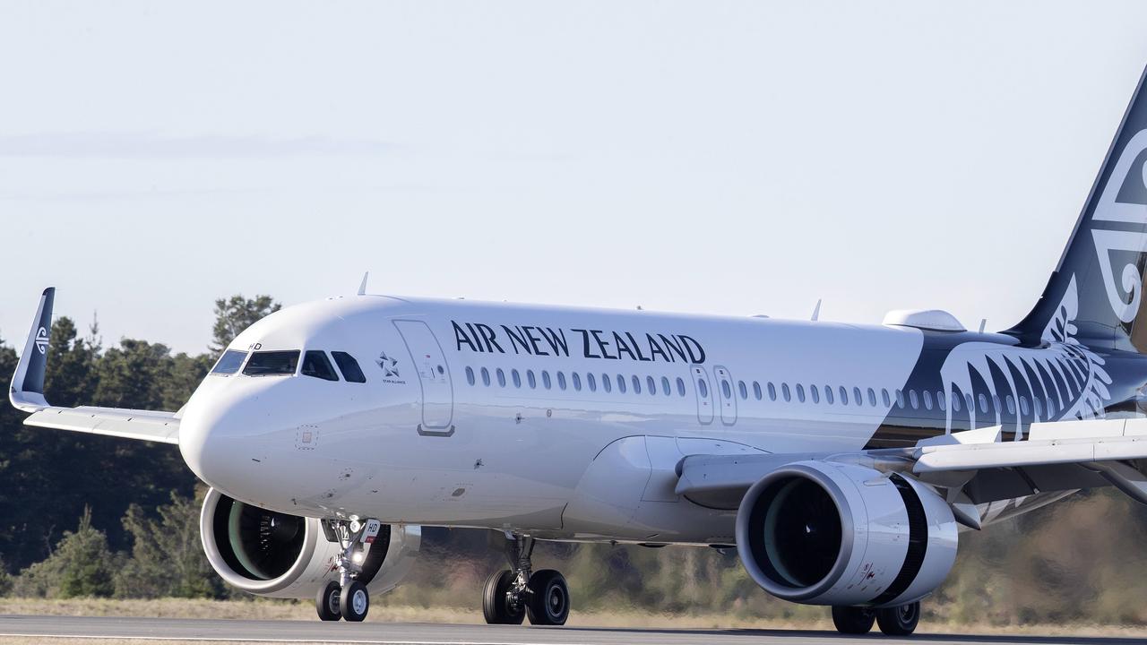 First direct flight from New Zealand to Hobart. Picture: Chris Kidd