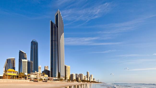 Peppers Soul building in Surfers Paradise where David Littleproud and wife Amelia purchased a $1.375m apartment. Picture: Supplied