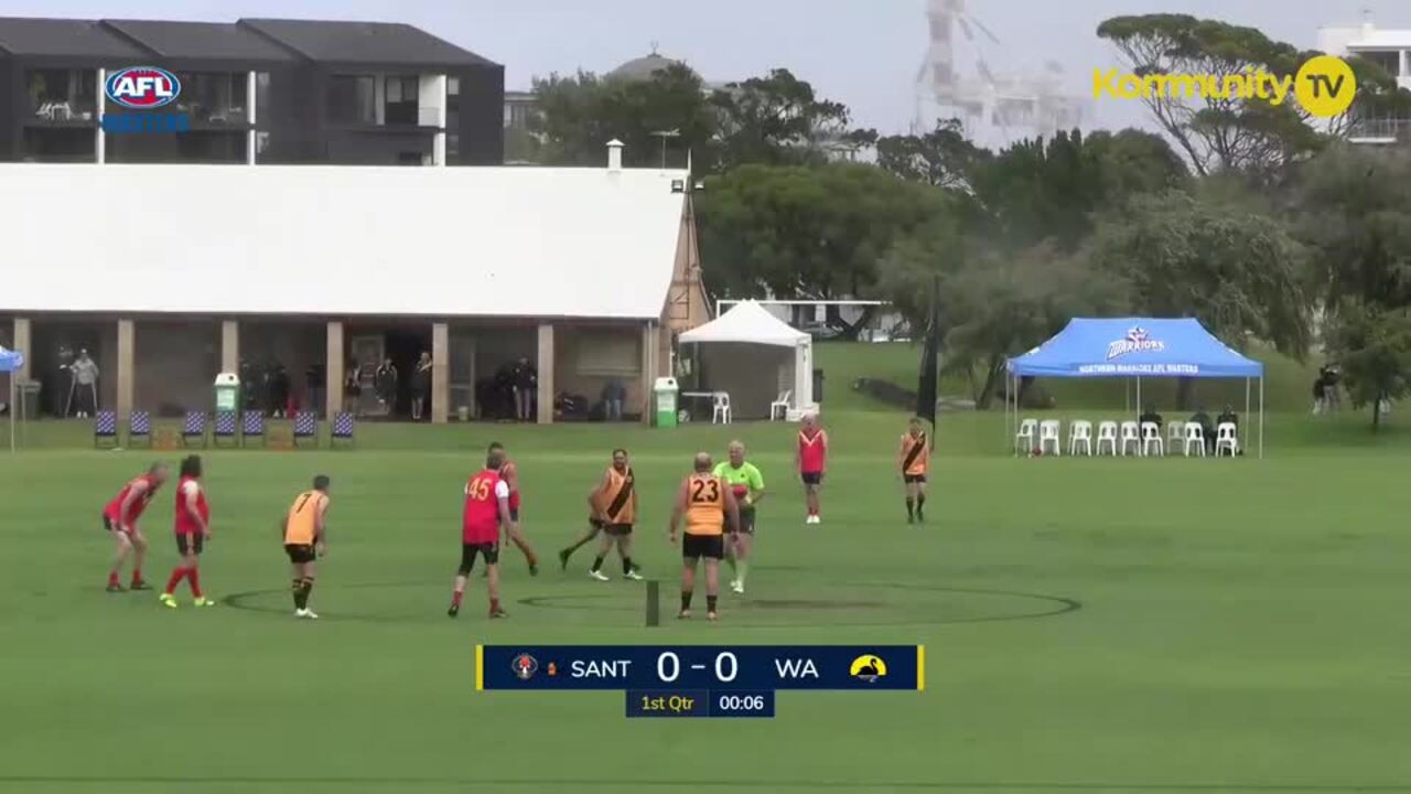 Replay: SA/NT v WA Black (Men 45s div 2) – AFL Masters National Carnival Day 3