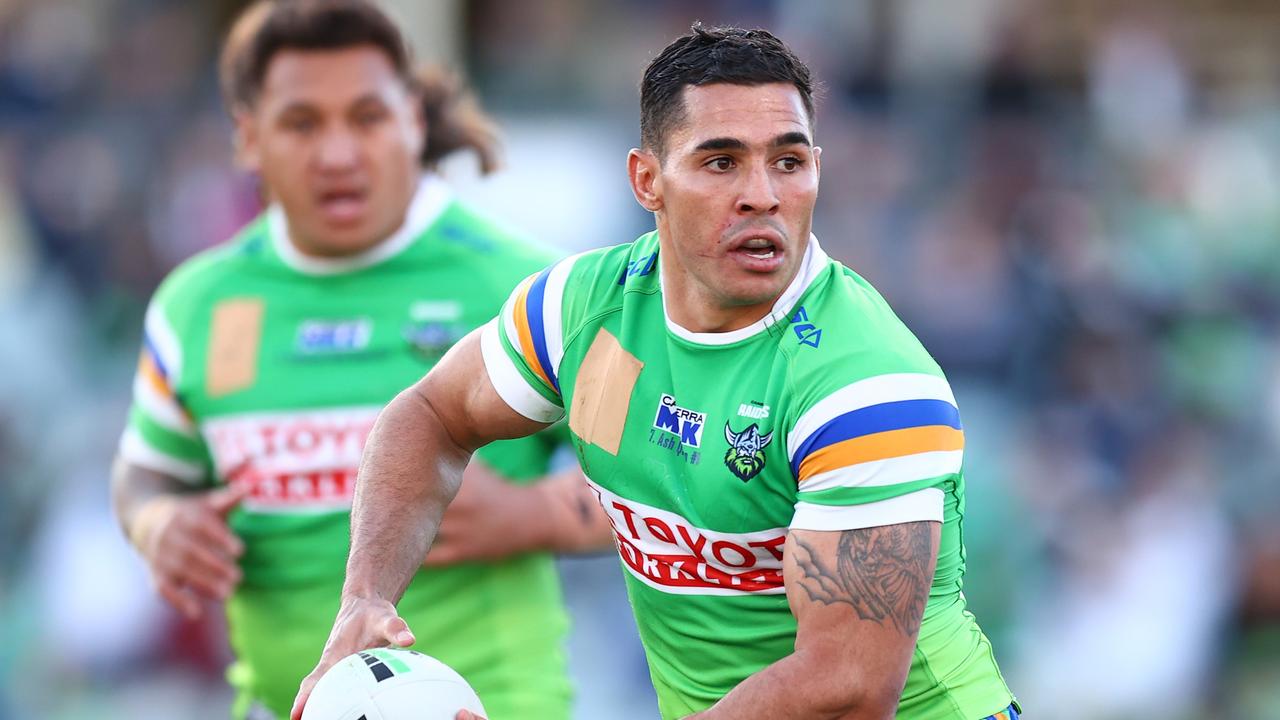 Jamal Fogarty will be Canberra’s vice-captain in 2024 and could take over as skipper as early as next year. Picture: Mark Nolan/Getty Images