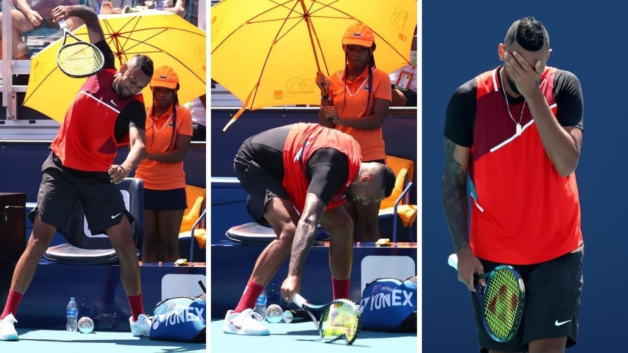 Nick Kyrgios Is Disqualified After Tantrum at the Italian Open