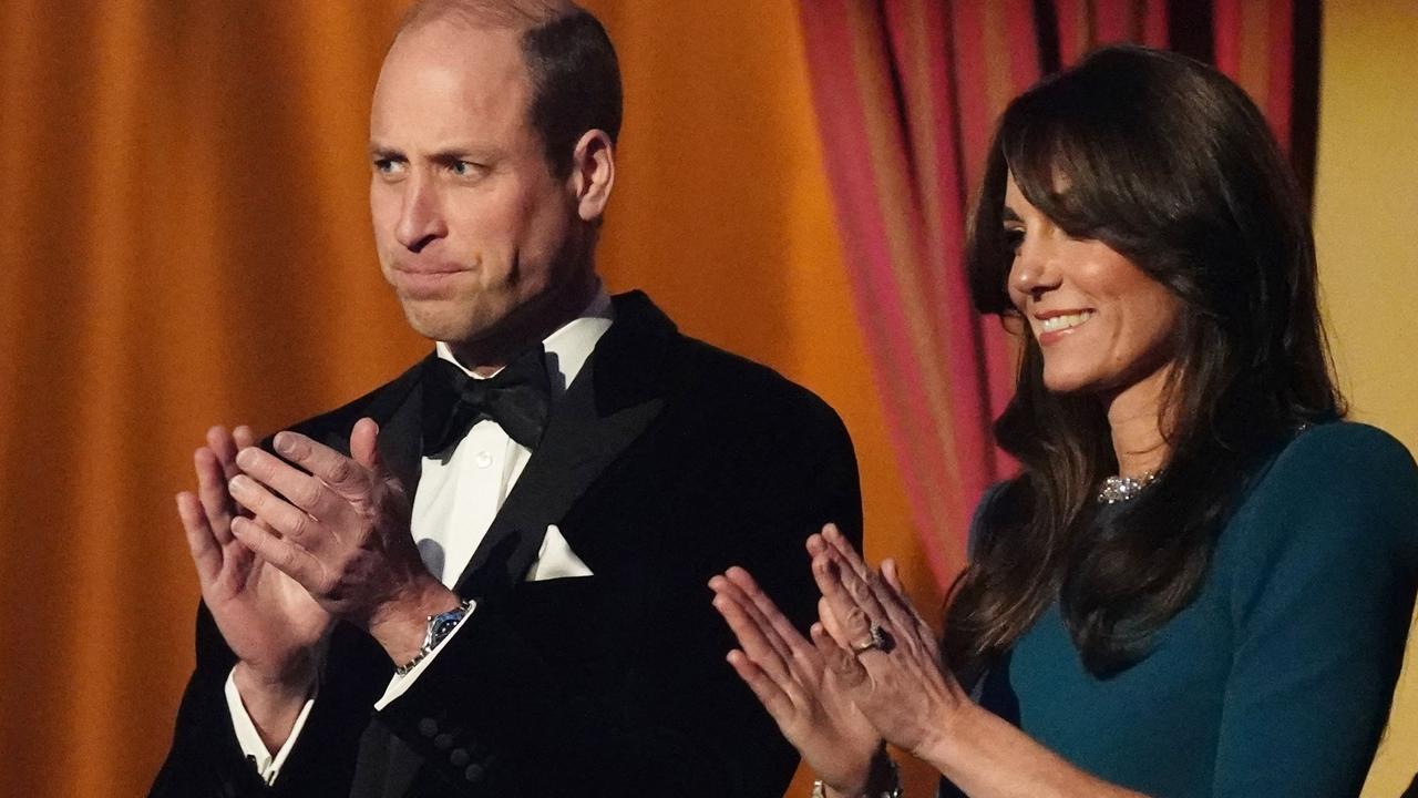 Prince William and Princess Catherine remain the most popular royals among Australians. Picture: Aaron Chown/AFP