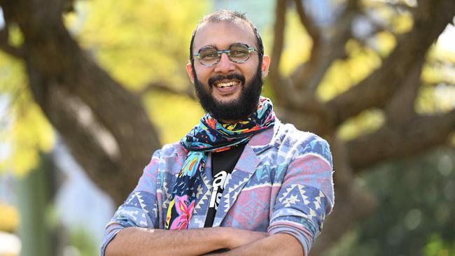 Greens Jonathan Sriranganathan. Picture: Lyndon Mechielsen/Courier Mail