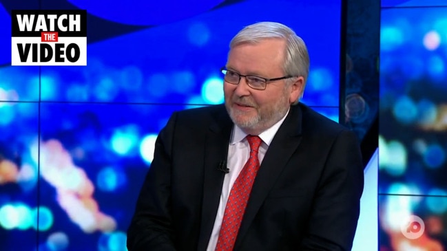 Kevin Rudd agrees to Waleed Aly’s election tattoo gamble (The Project)