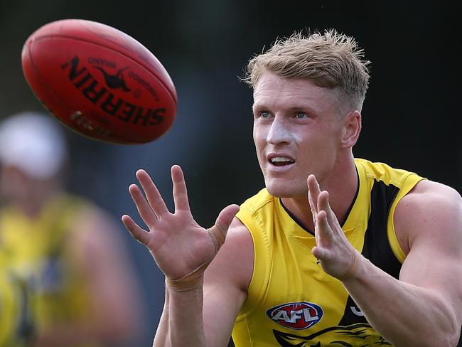 Richmond AFL training Josh Caddy Picture:Wayne Ludbey