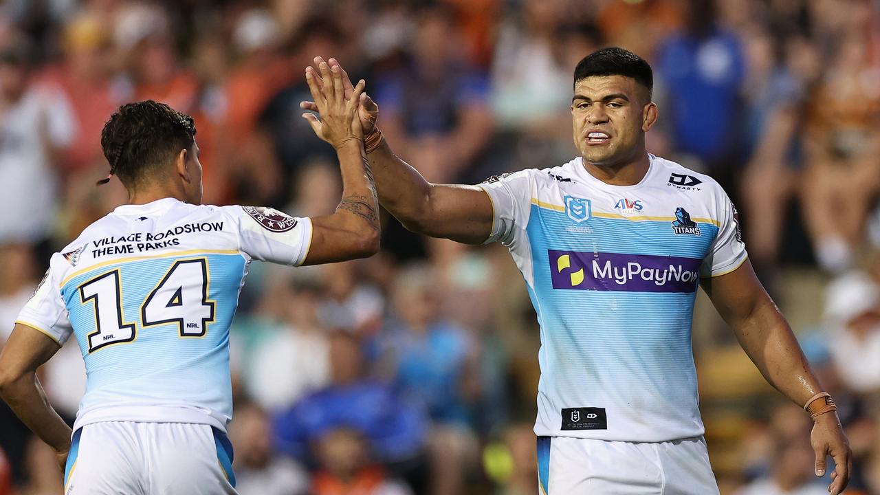 David Fifita will be a Titan until at least the end of 2026. (Photo by Cameron Spencer/Getty Images)