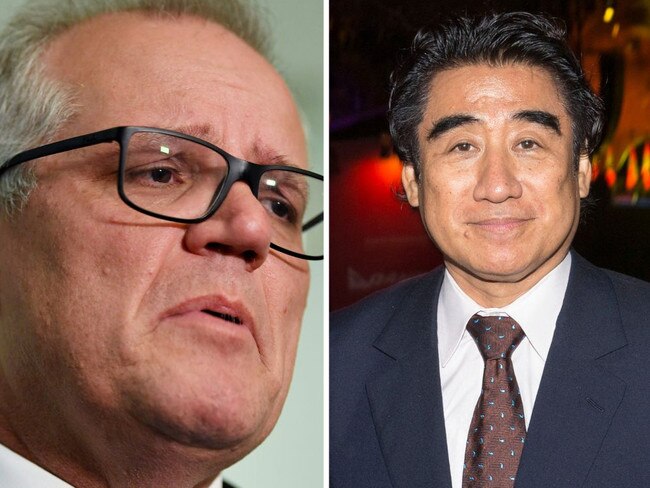 The Japanese billionaire who hosted the international conference attended by Scott Morrison last week was awarded an Order of Australia by the Morrison Government in one of its last acts.