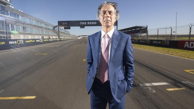 Businessman and race track owner Sam Shahin. Picture: Simon Cross