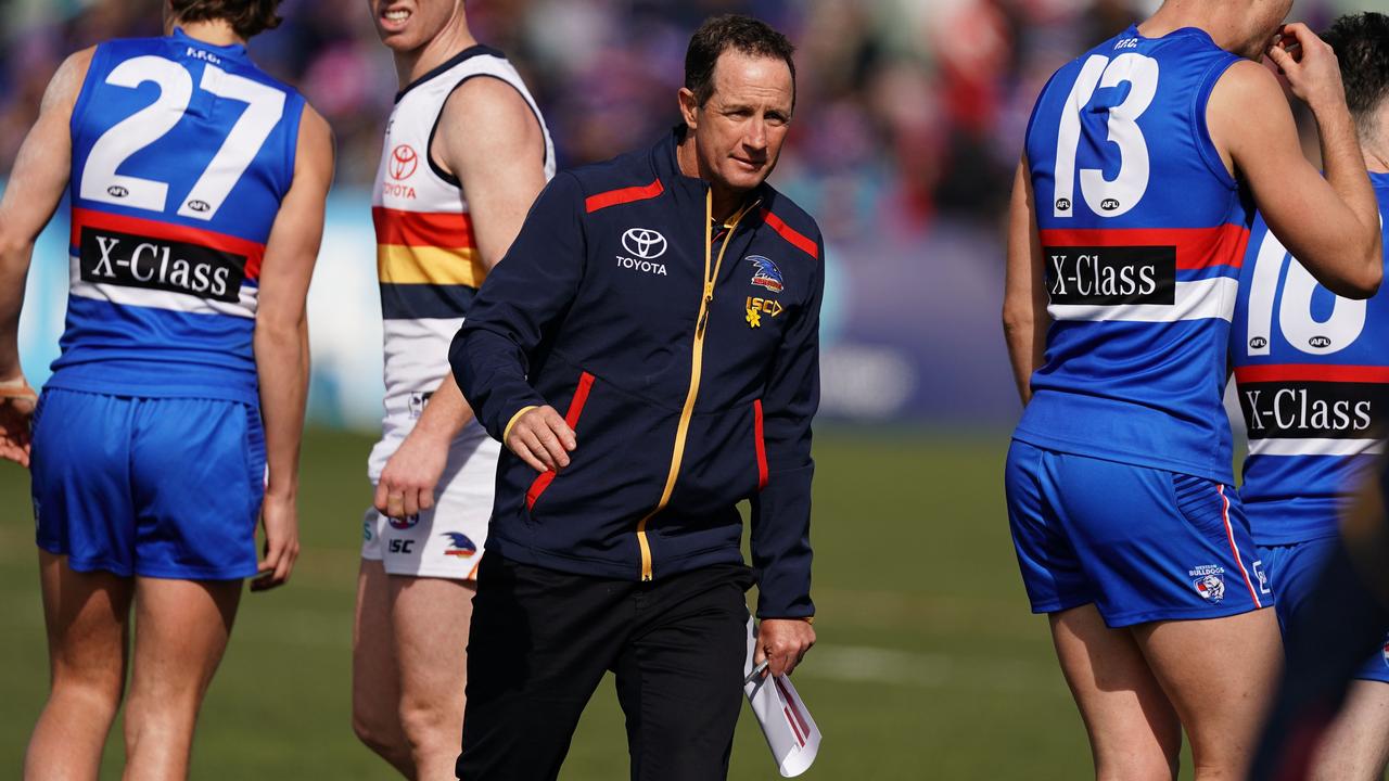 Adelaide coach Don Pyke is under the pump.