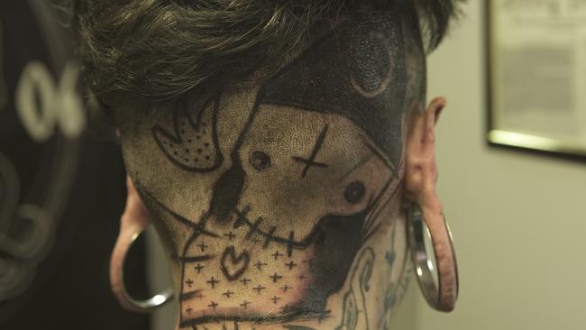 Mr Bramble says his work has deeper meaning. Picture: Alana Tompson / Barcroft / Getty Images