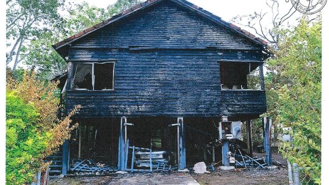 The Chermside home was destroyed.