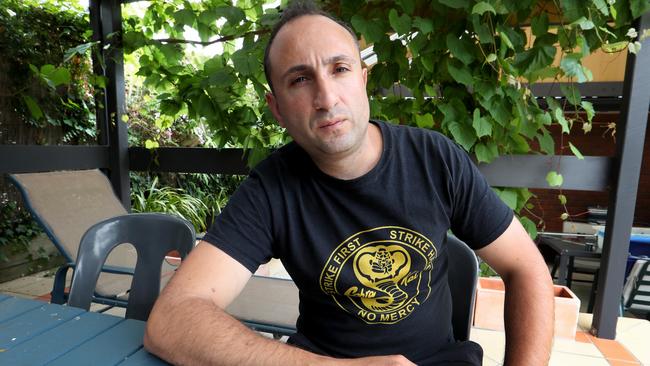 Nicholas Georgiades was accused of "supporting misogynist propaganda" for hosting a private viewing of the film The Red Pill at his function centre on Boxing Day. (Pic: David Geraghty/The Australian)