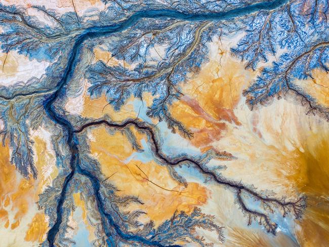 This painterly image of Rio Tinto in Spain was the runner up in the competition’s landscape category. The photographer used a drone to capture a unique perspective of this stunning formation. Picture: Florian Smit/Nature TTL