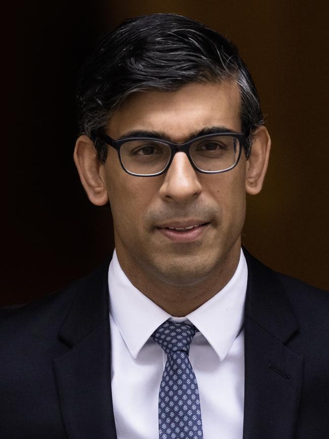 British Prime Minister Rishi Sunak. Picture: Getty