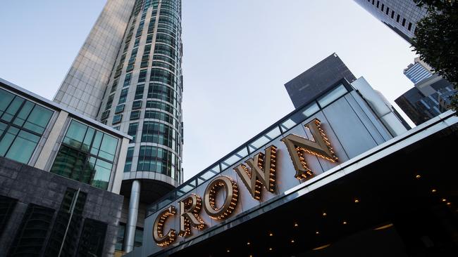 Casino operator Crown Resorts is in play. Picture: Getty Images