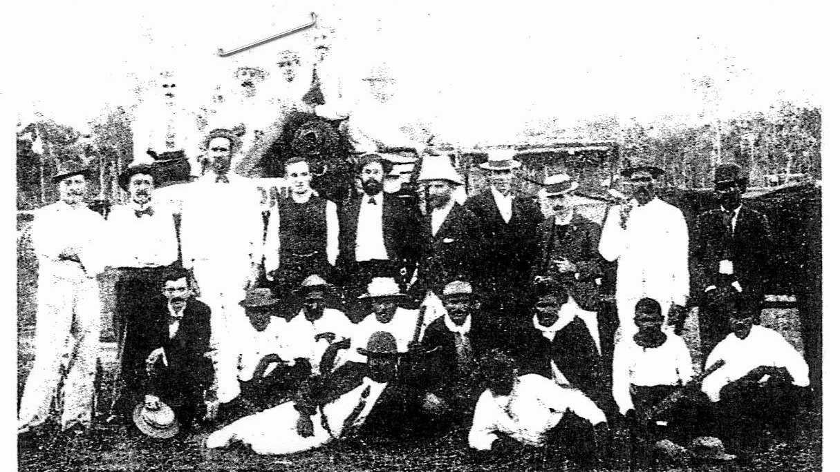 SPORTS STARS: Cricket Match at Deebing Creek Aboriginal Station.