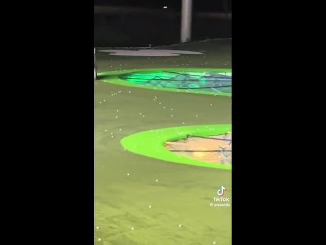 FULL VIDEO: Man banned from Topgolf after stunt goes viral