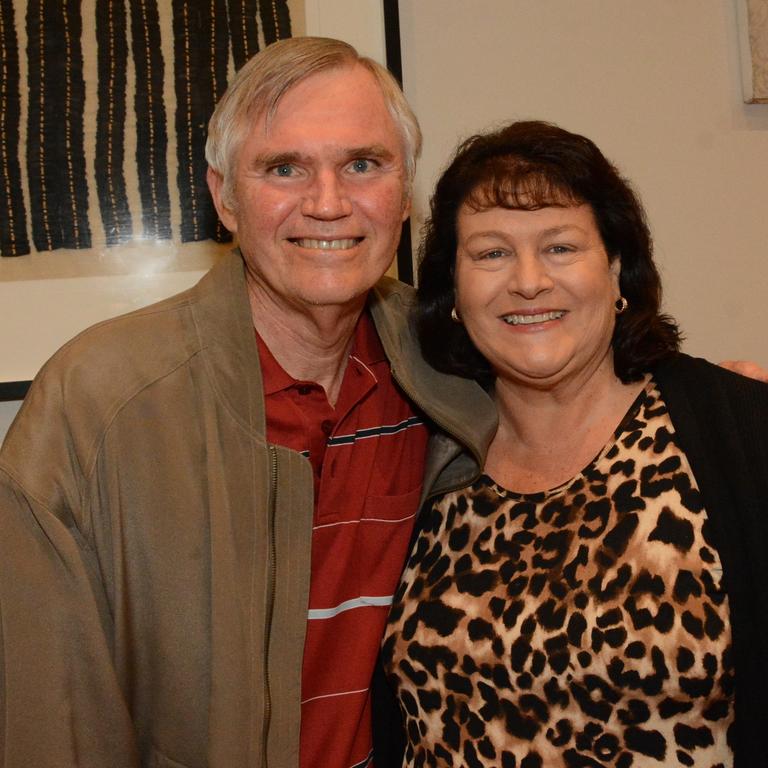 Jim and Carolyn Smith at Mudgeeraba Chamber of Commerce dinner at House of Eco Studio, Mudgeeraba. Picture: Regina King.