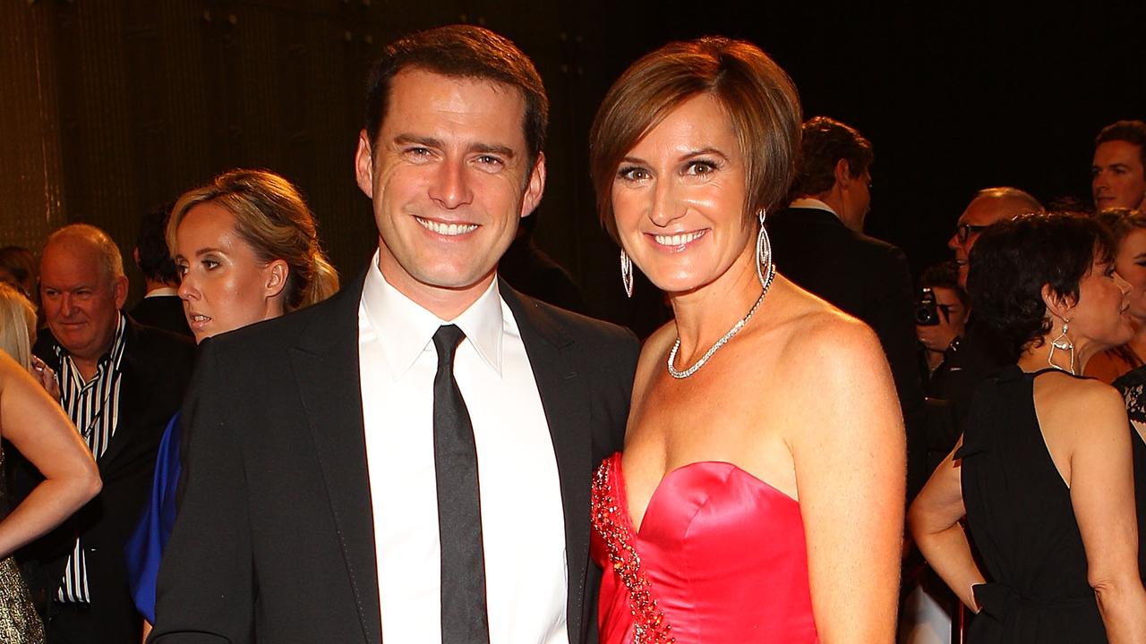 The couple in happier times, at the 2011 Logie Awards. Picture: Scott Barbour/Getty