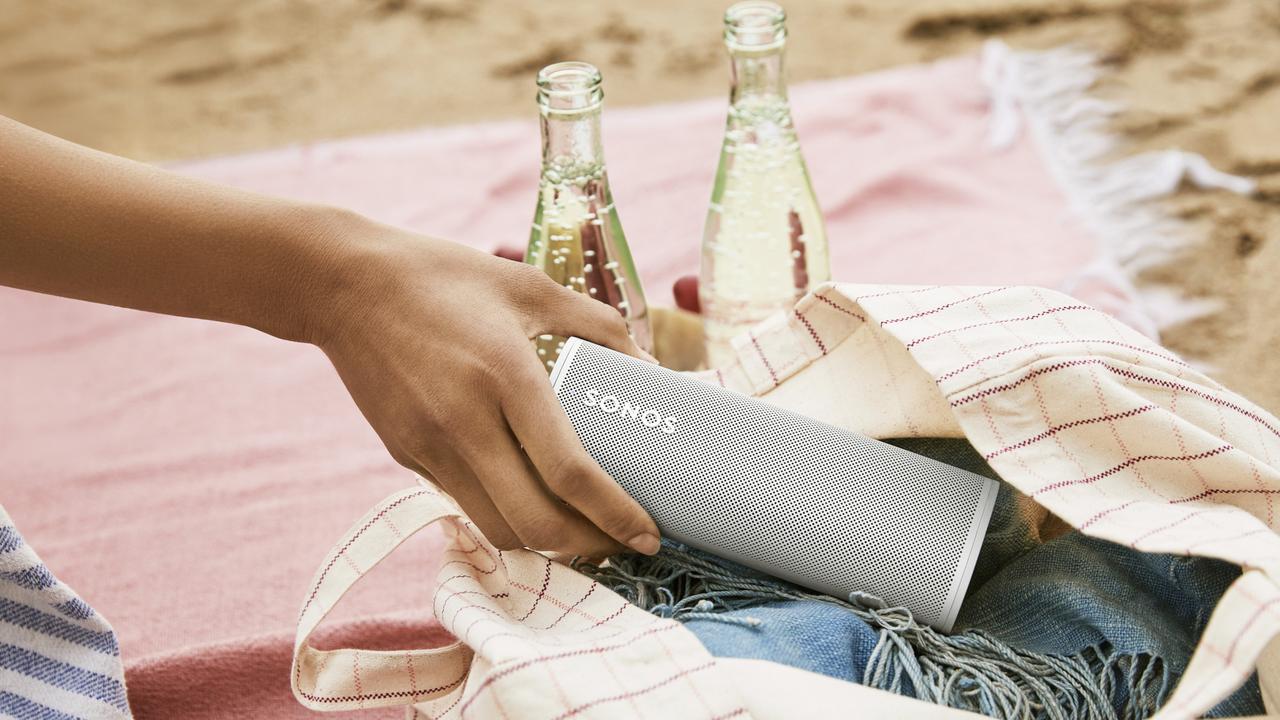 The Sonos Roam is a portable smart speaker.