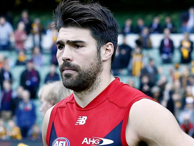 Hawthorn v Melbourne Chris Dawes post game Picture:Wayne Ludbey