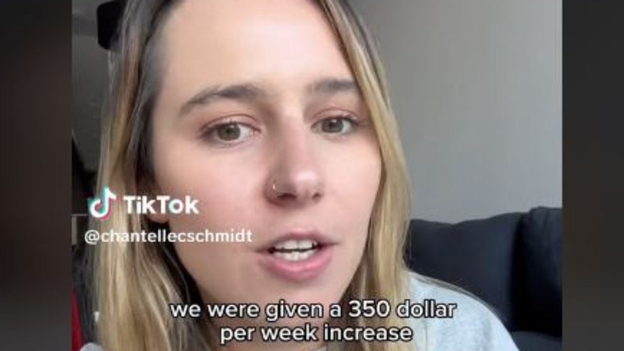 Chantelle Schmidt has revealed insight into a shift in price of a neighbouring property. Picture: TikTok/chantellecschmidt