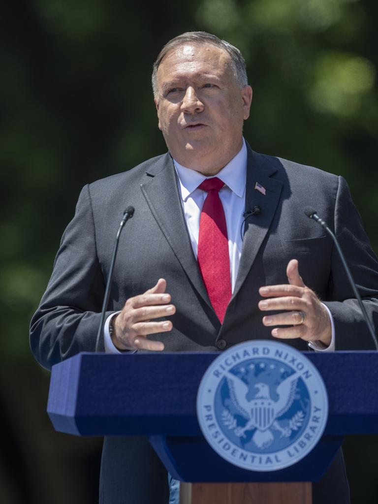 Mike Pompeo. Picture: AFP