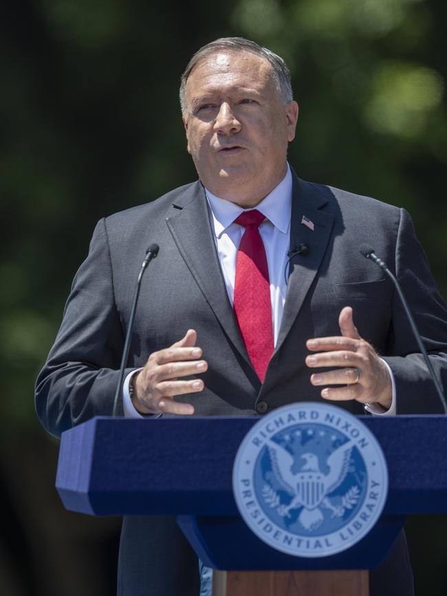 Mike Pompeo. Picture: AFP