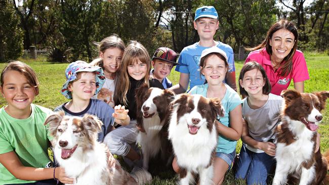 TV vet Dr Katrina Warren enjoys holiday camp with pet-friendly kids ...