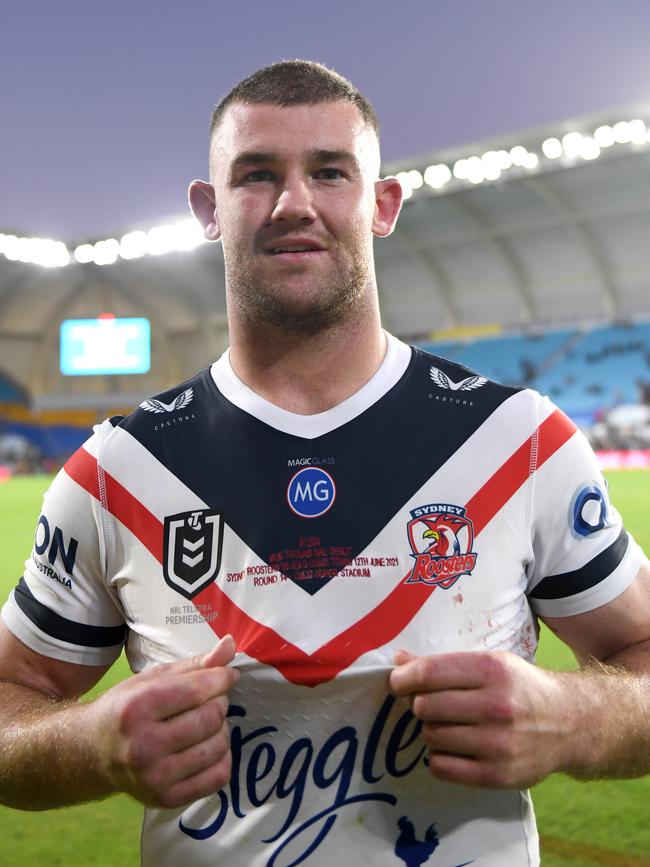 Sydney Roosters prop Ben Thomas. NRL Imagery