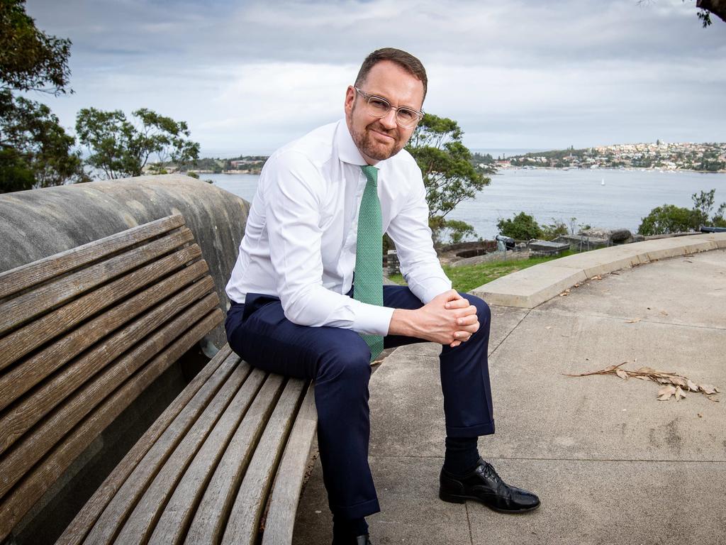 Liberal senator Andrew Bragg says big tech giants’ failure to come up with an alternative ‘shows how arrogant they’ve become’. Picture: Julian Andrews/AAP Image