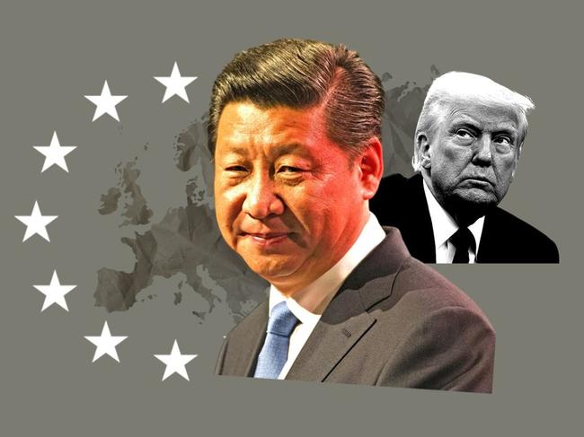 Xi Jingping has targetted the EU after the Trump tariffs.