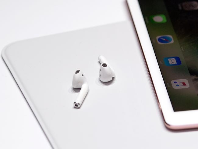 But the AirPods have scored a 98 per cent customer satisfaction, with 82 per cent of the nearly 1000 AirPod wearers surveyed saying they were very satisfied. Picture: AFP