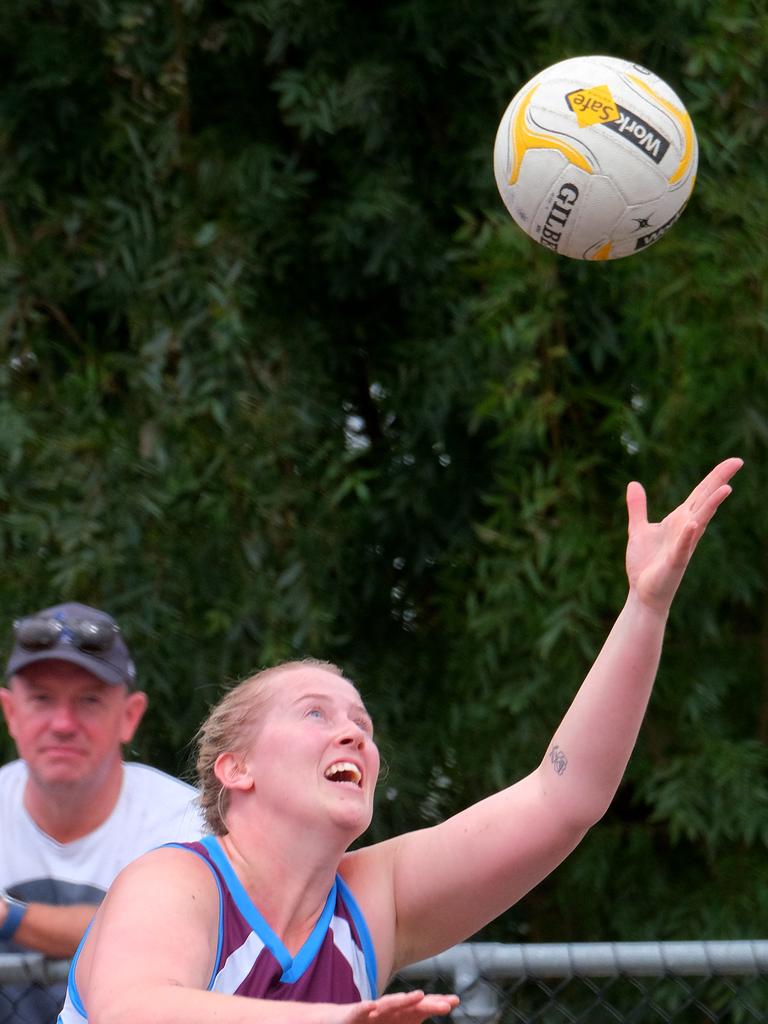 A Grade netball BFL: Modewarre v Queenscliff. Modewarre Goal shooter Abbey Middleton Picture: Mark Wilson