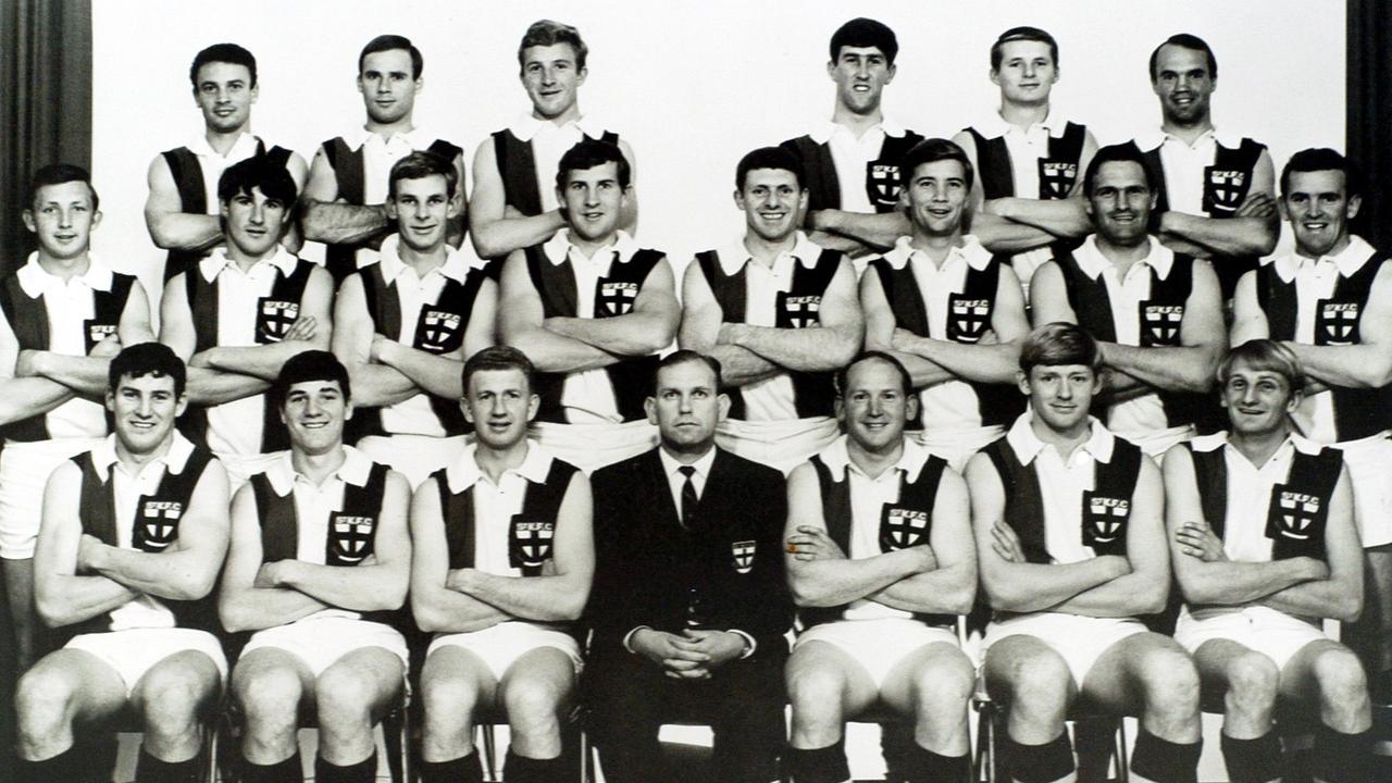 St Kilda’s 1996 premiership side.