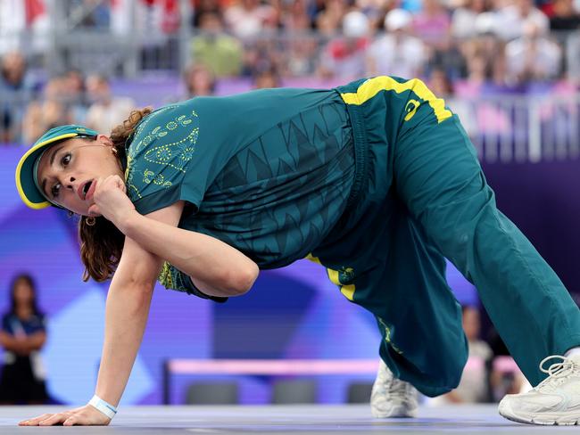 Olympian turned Aussie icon Raygun. Picture: Elsa/Getty Images