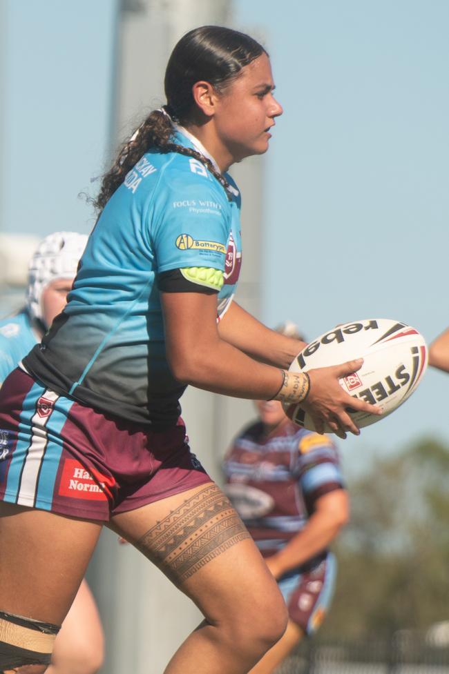 Mackay Cutters vs Central Queensland Capras Harvey Norman U19's Saturday 8 March 2025 Picture:Michaela Harlow