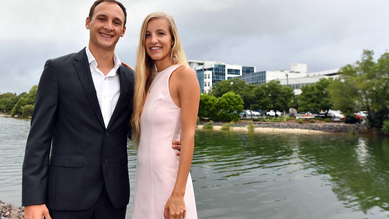 German migrant Ferdi Braeutigam has started a real estate business with his partner Lea Dohm after he struggled to get work. Picture: Patrick Woods.