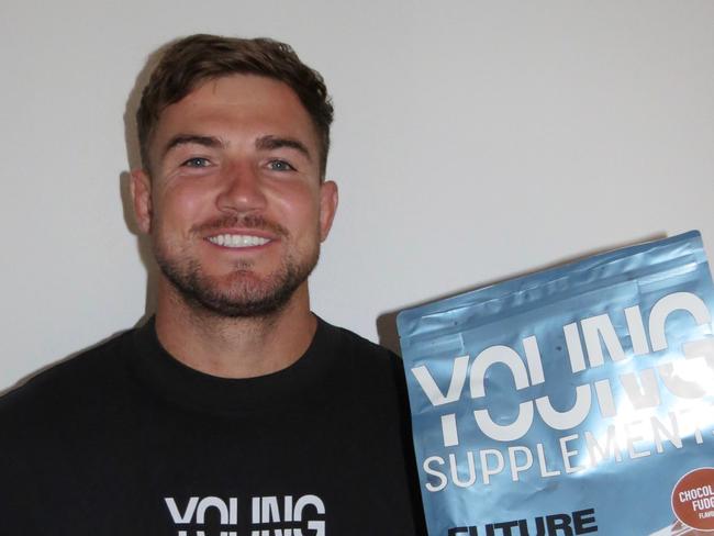 Hudson Young's new business venture is a supplements business inspired by his own run-in with drug testers.