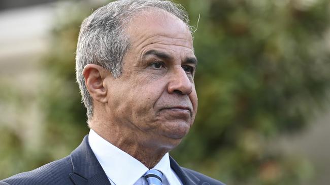 Israel's Ambassador to Australia Amir Maimon declined to share his views on Peter Dutton’s proposal to deport dual citizens convicted of major crimes. Picture: NewsWire/ Martin Ollman