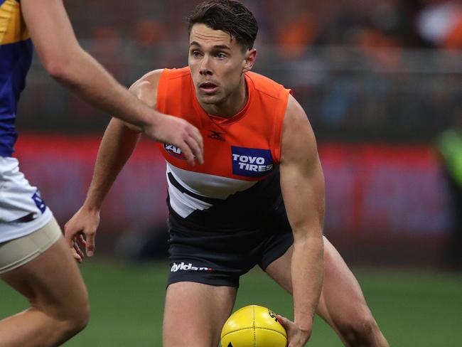 Josh Kelly is in the mix for a top five finish at his year’s Brownlow. Picture: Phil Hillyard