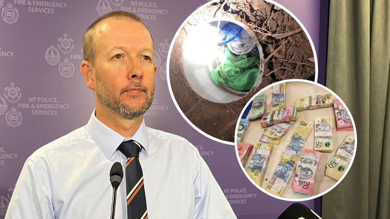 Drugs and Organised Crime Detective Superintendent Lee Morgan the illicit cocaine haul was found buried in an empty drum in bushland near the Esplanade in Darwin City on Wednesday May 3.