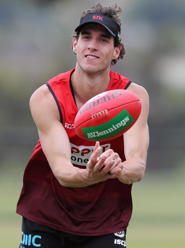 Max King is in great shape for the Saints. Picture: Michael Klein