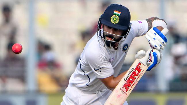 India's Virat Kohli leads the No.2 ranked Test team into the Test Championship final against New Zealand at Lord’s. Picture: AFP