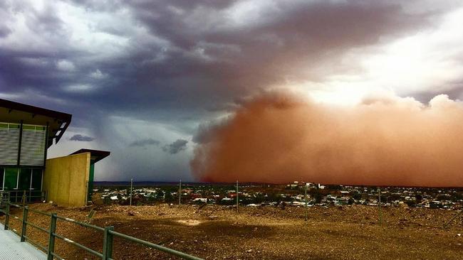 Storms in Broken Hill recently left the town blacked out for days.