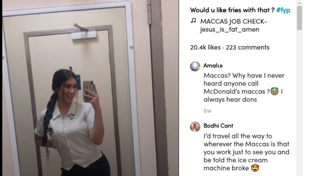 Maccascheck Teenagers Vent About Mcdonalds On Tiktok Daily Telegraph