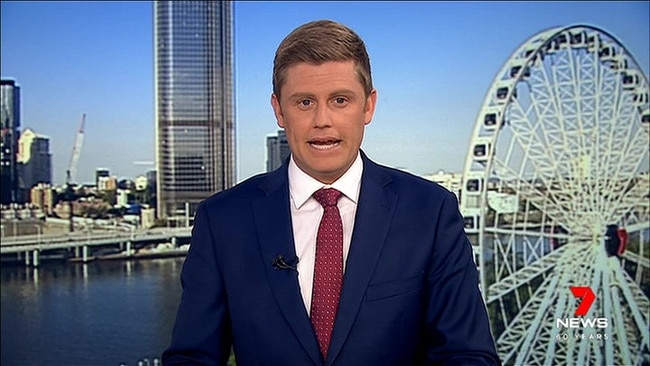 Seven News reporter Joel Dry. Photo: Supplied.